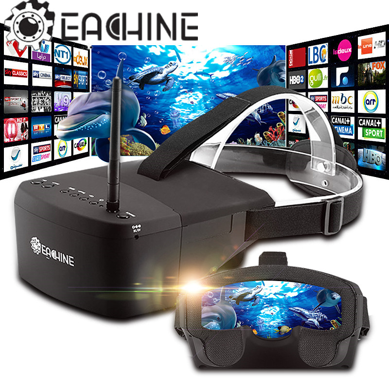 Skyzone Sky04O Pro Fpv Goggles - Eachine EV800 5 بوصة 800x480 FPV