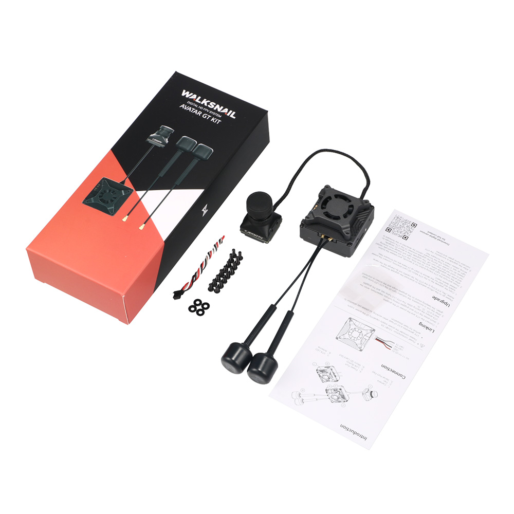 Walksnail Avatar Gt Kit 2W Vtx - كاميرا Caddx Walksnail Avatar GT KIT